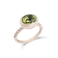 Anello Fiore Roberta srl Donna Pop in Oro rosa Peridoto FA4414R62001